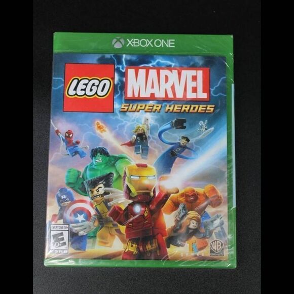 LEGO MARVEL SUPER HEROES XBOX ONE NEW! IRON MAN, AVENGERS SPIDERMAN, HULK sealed - Picture 1 of 4